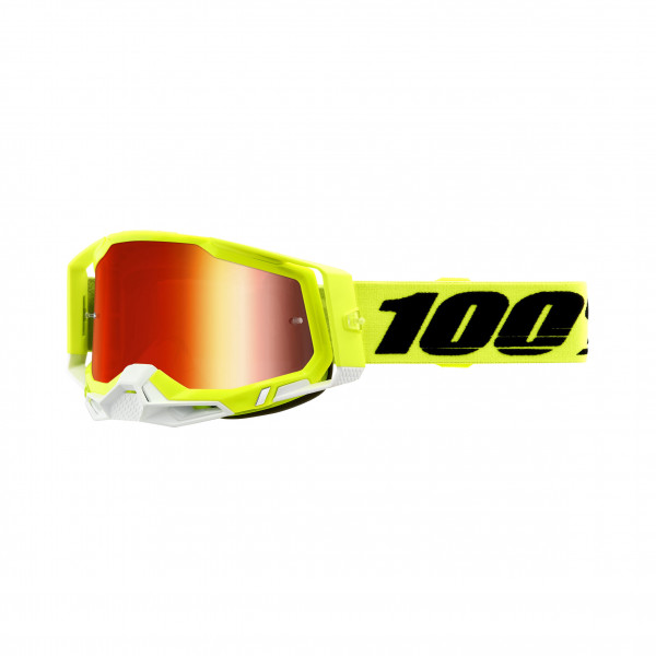 Goggles Racecraft 2 Yellow-Mirror Red