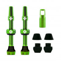V2 Tubeless Valve Kit 44mm/green