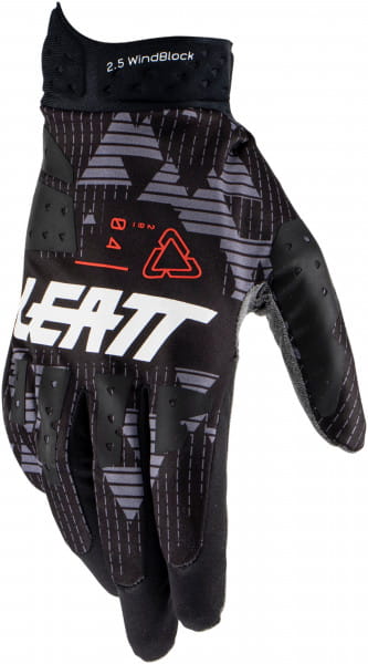 Glove Moto 2.5 WindBlock 23 - Blk noir