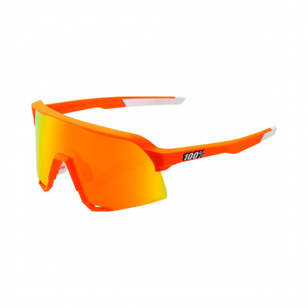 Lunettes S3 Soft Tact Neon Orange-HiPER Red ML