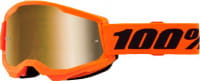 STRATA 2 Goggle Neon Orange - Mirror Gold Lens