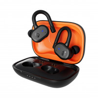 Push® Active True Wireless Earbuds Black/Orange