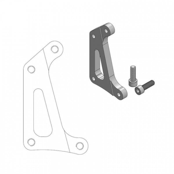 Adaptateur Étrier de frein pour Étrier de frein SM de Moto-Master 320mm