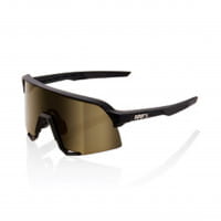 Brille S3 Soft Tact Black-Soft Gold Mirror