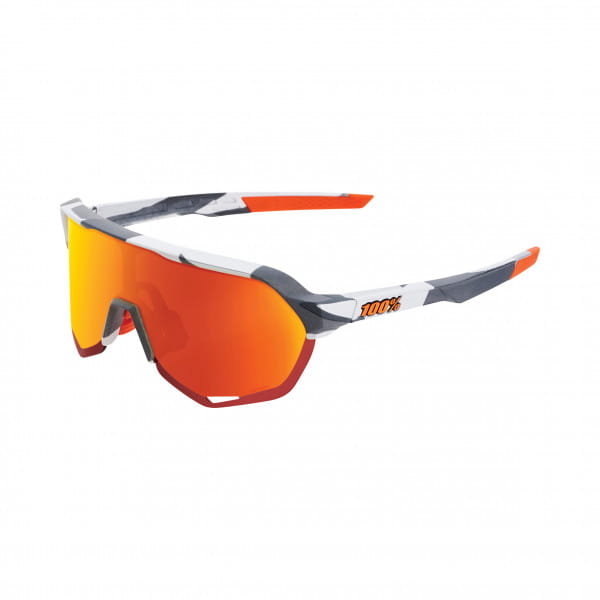 Lunettes S2 Soft Tact Grey Camo-HiPER Red ML