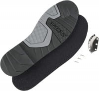 Semelle - Chaussure Motard noir-gris 38