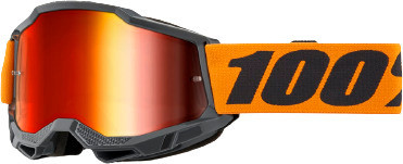 ACCURI 2 Goggle Orange - Mirror Red Lens