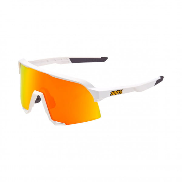 Lunettes S3 Soft Tact White-HiPER Red ML
