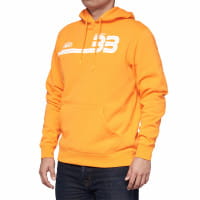 Hooded Pullover Sweatshirt BB33 fluo orange