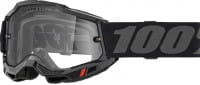 Accuri 2 Enduro MTB Goggle Black - Clear Lens