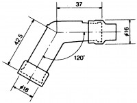 Kerzenstecker NGK 120 VB05E