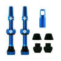 V2 Tubeless Valve Kit 44mm/blue