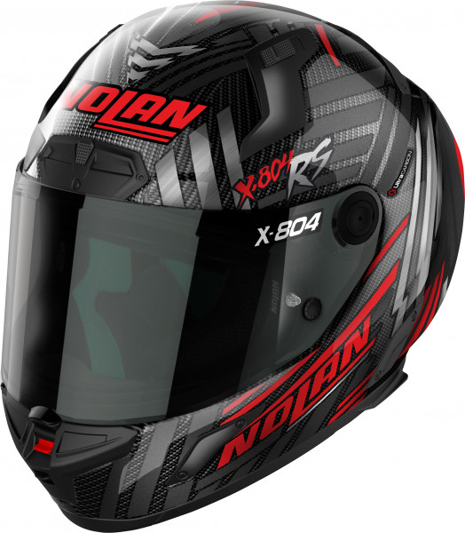 Casque intégral X-804 RS SPECTRE #18 rouge carbone