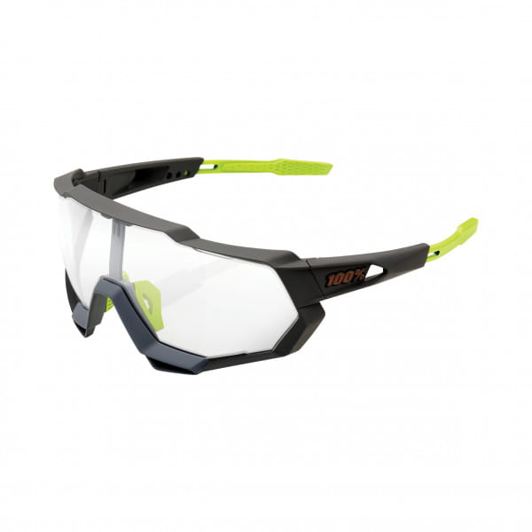 Brille Speedtrap Soft Tact Cool Grey-Photochr
