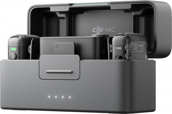 Mic 2 (2 TX + 1 RX + Charging Case)