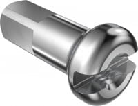 Standard embout laiton en aluminium 2.0/14mm, argent, 100 pcs.