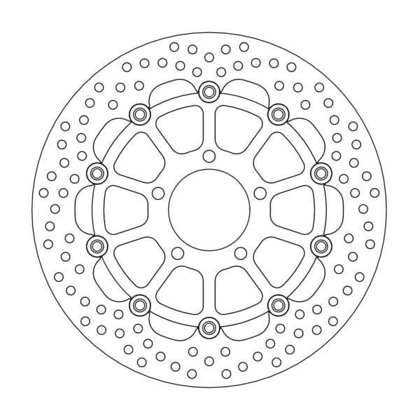 Bremsscheibe HALO vorne