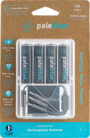Pale Blue Battery AA USB-C 4pcs
