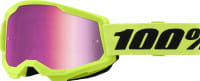 STRATA 2 Goggle Neon Yellow - Mirror Pink Lens