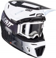 Helmet Kit Moto 8.5 V24 Blk/Wht schwarz-weiss