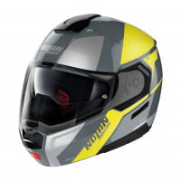 Casque ouvrable N90-3 Wilco N-Com #30 mat-gris-jaune